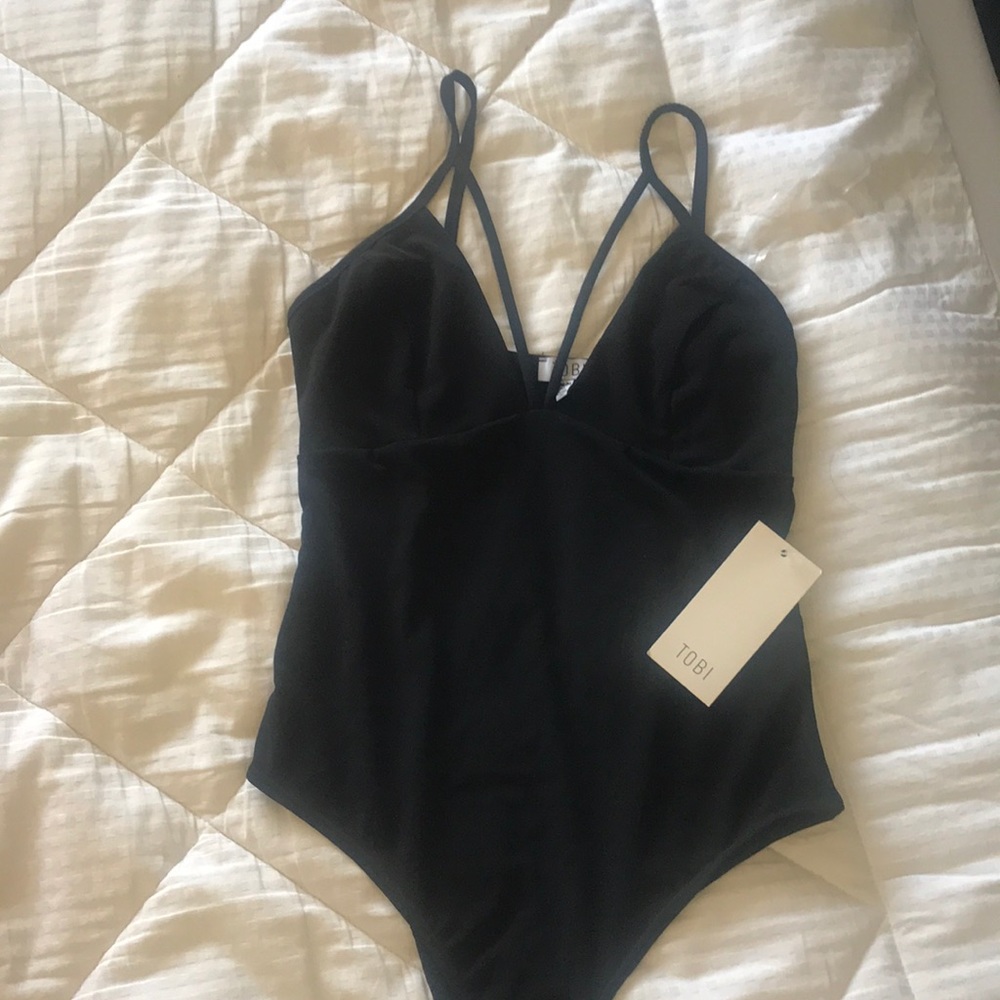 Black Tobi Bodysuit